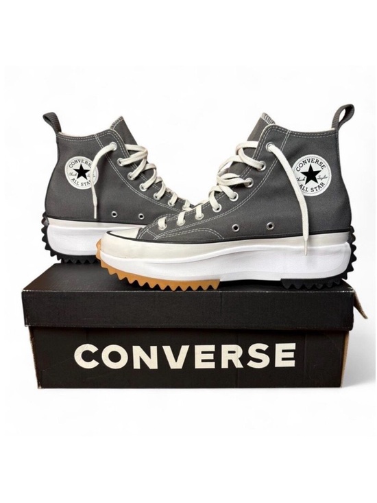 Converse Other - NIB Converse Run Star Hike Hi Iron Gray Platform Sz 10.5M/12W Chunky Gum Sole